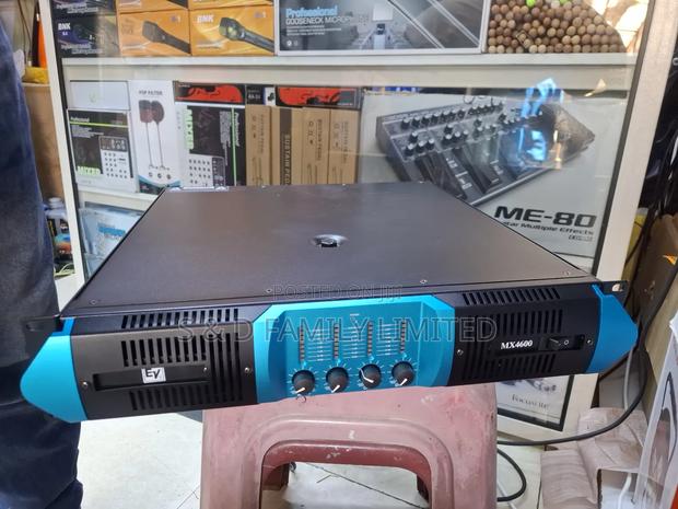 EV MX 4600 Power Amplifier - main view