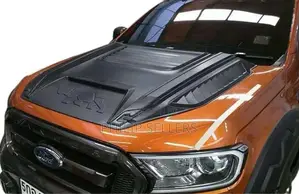 Ford Ranger Full Bonnet Scoop Matt Black