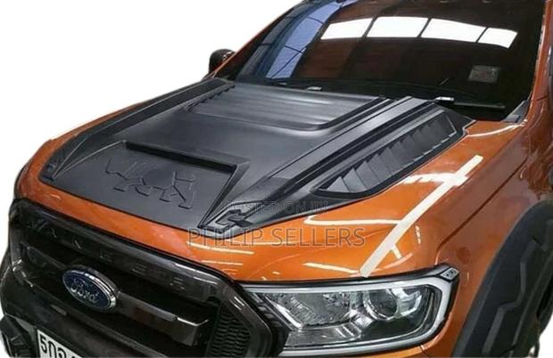 Ford Ranger Full Bonnet Scoop Matt Black
