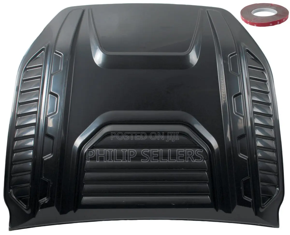 Ford Ranger Full Bonnet Scoop Matt Black