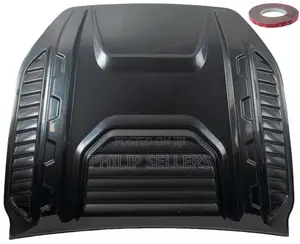 Ford Ranger Full Bonnet Scoop Matt Black