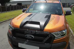Easy Stick on Fitment – No Drilling Required” Bonnet Scoop