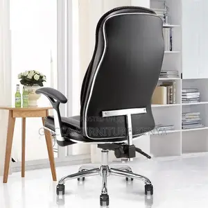 Office Chairs: High Back Leather Generic Executive Seat