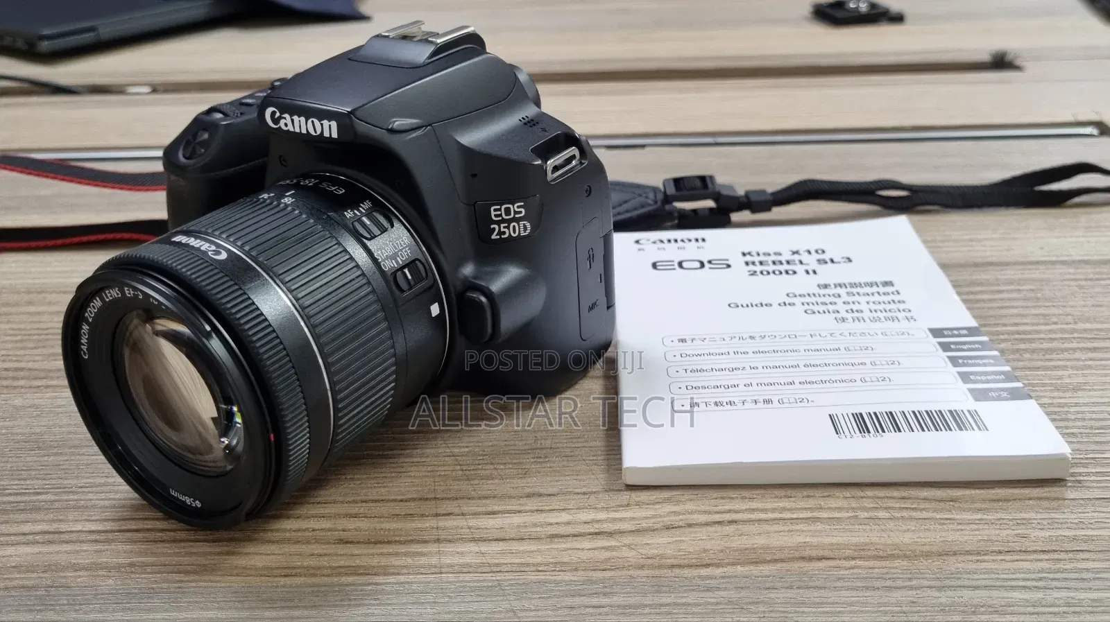 Canon EOS Rebel SL3 DSLR Camera