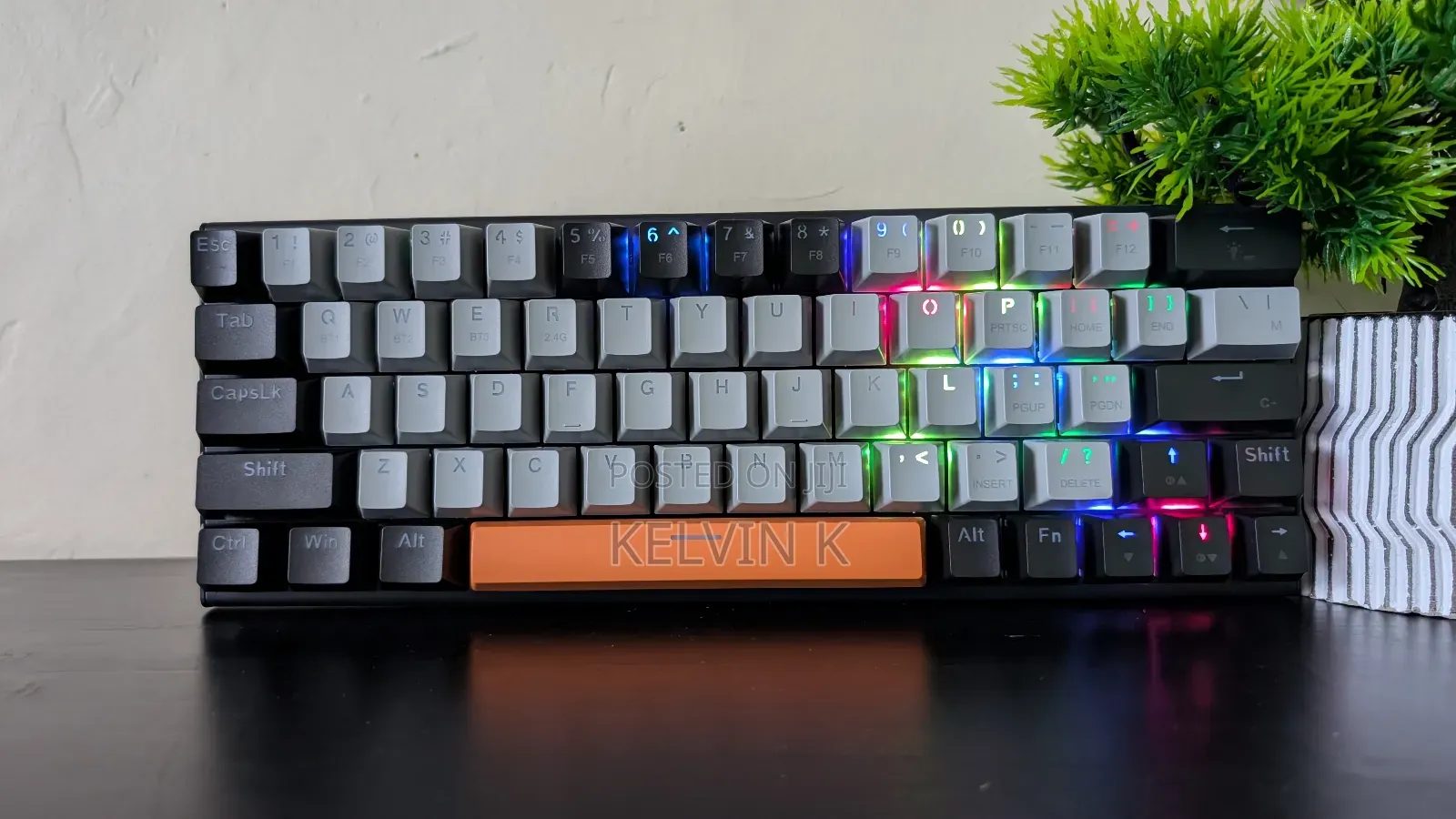Hotswappable Wireless Mechanical Gaming Keyboard