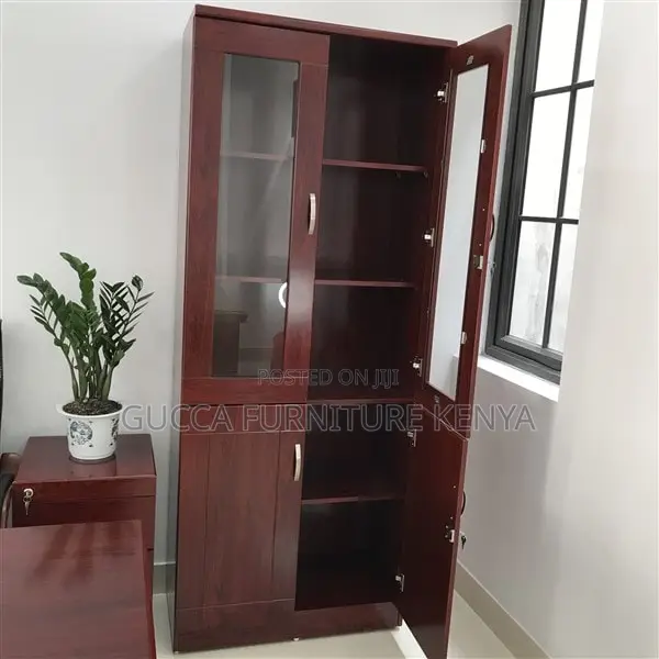 Cabinets: Office 2-Blade Director's Wooden Cabinet