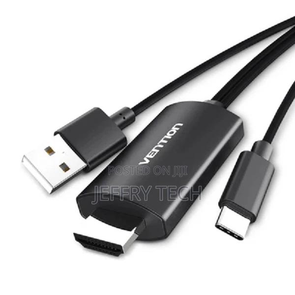 Vention Type-C to HDMI With USB Power (VEN-CGTBG) - main view
