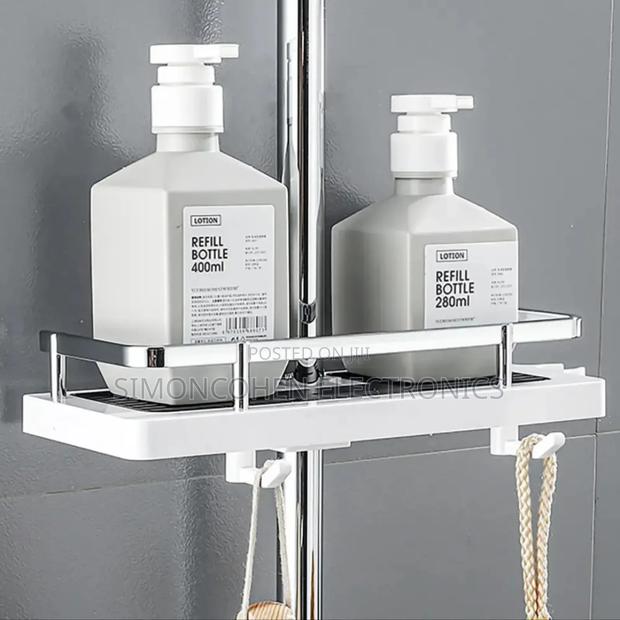 Rotating Hook Shower Storage Rack - main view