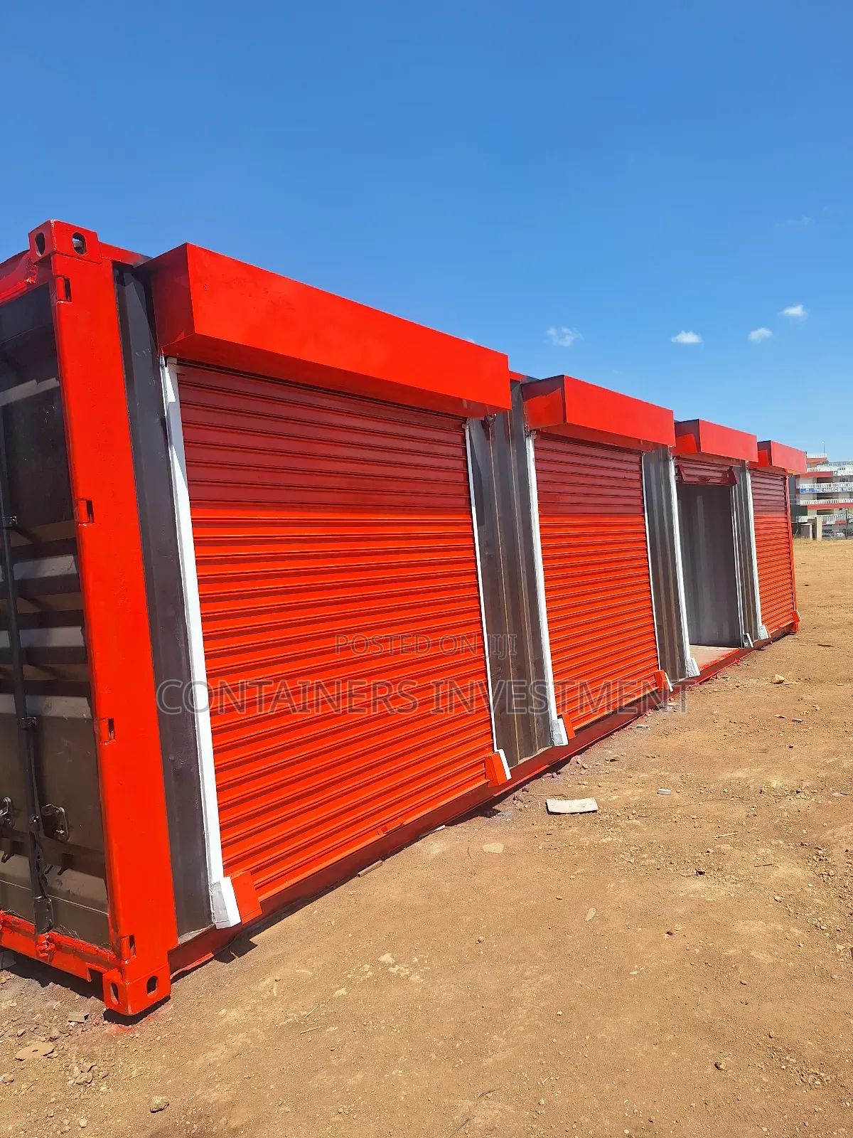 Container Stalls for Sale- Which Is Your Favourite Color.