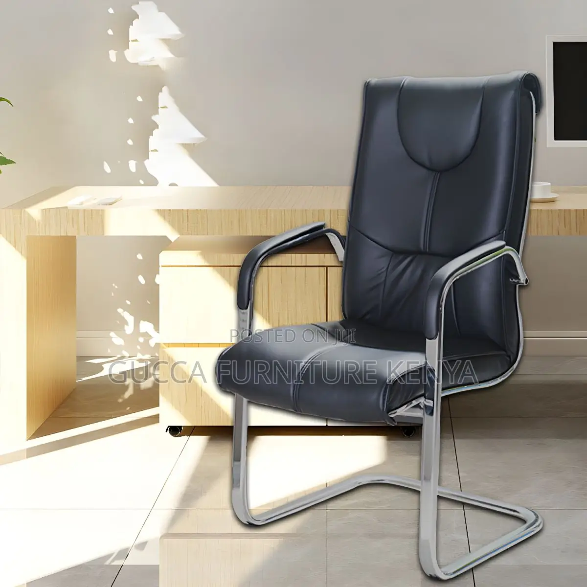Office Chairs: High Back Ergonomic Leather Desk Work Chair