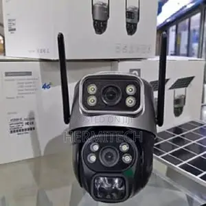 Simcard Dual Lens Solar PTZ CCTV Cameras