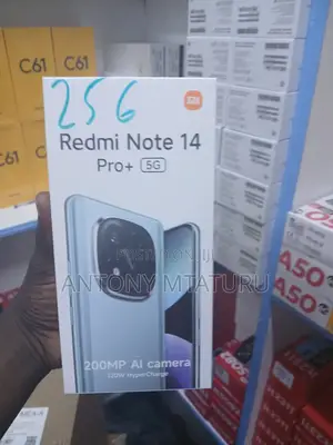 New Xiaomi Redmi Note 14 Pro+ 5G 256 GB Black