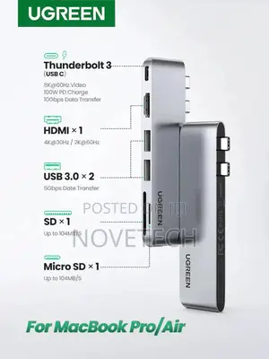 UGREEN CM380 (80856) USB-C Multifunctional Docking Station