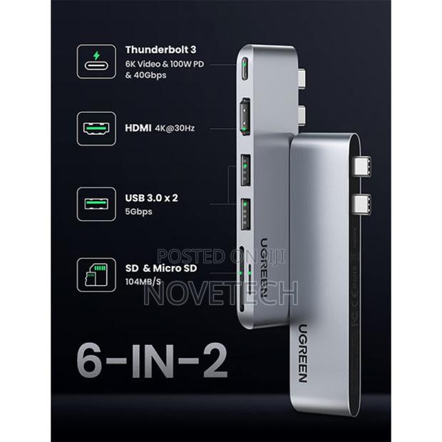 UGREEN CM380 (80856) USB-C Multifunctional Docking Station - thumbnail 3