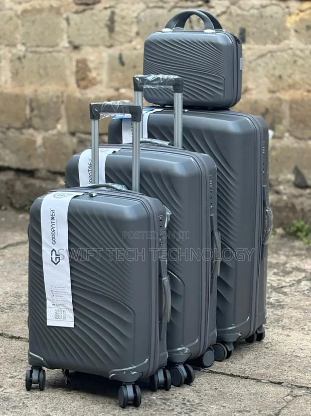 Suitcase 4 in 1 Rubber Unbreakable Double Zip - main view