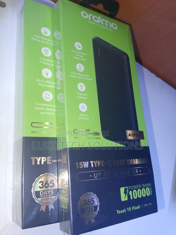 10000 Mah Oraimo Powerbank (New Version) - main view