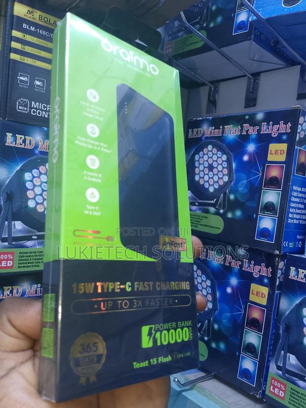 10000 Mah Oraimo Powerbank (New Version) - thumbnail 2