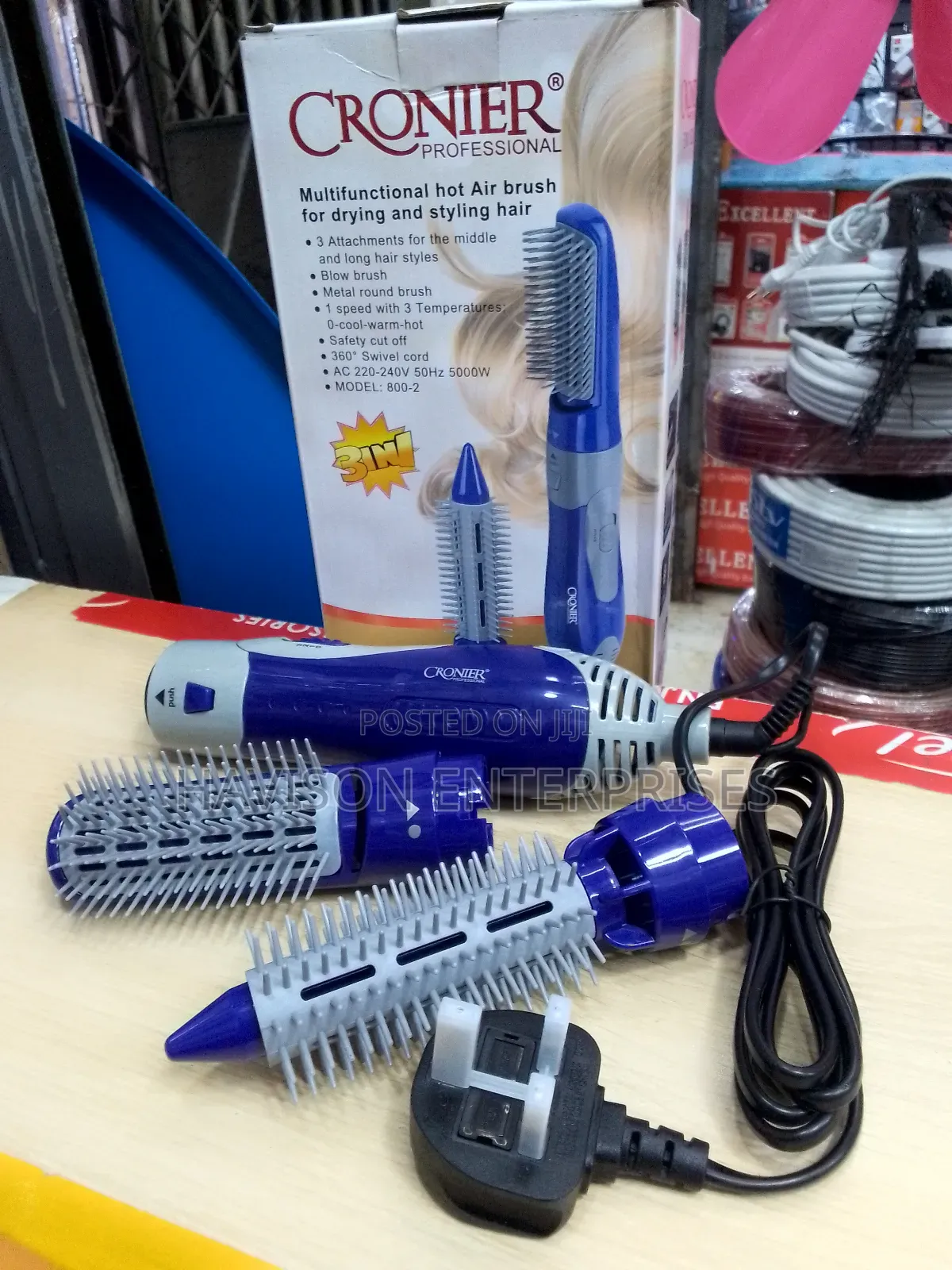 Cronier Hot Air Hair Brush