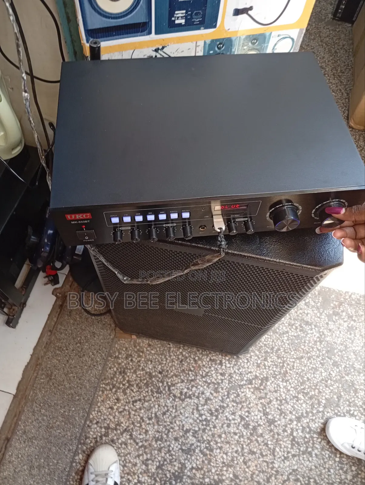 UKC MK-533BT Bluetooth Stereo Amplifier