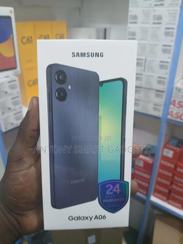 New Samsung Galaxy A06 128 GB Black - main view