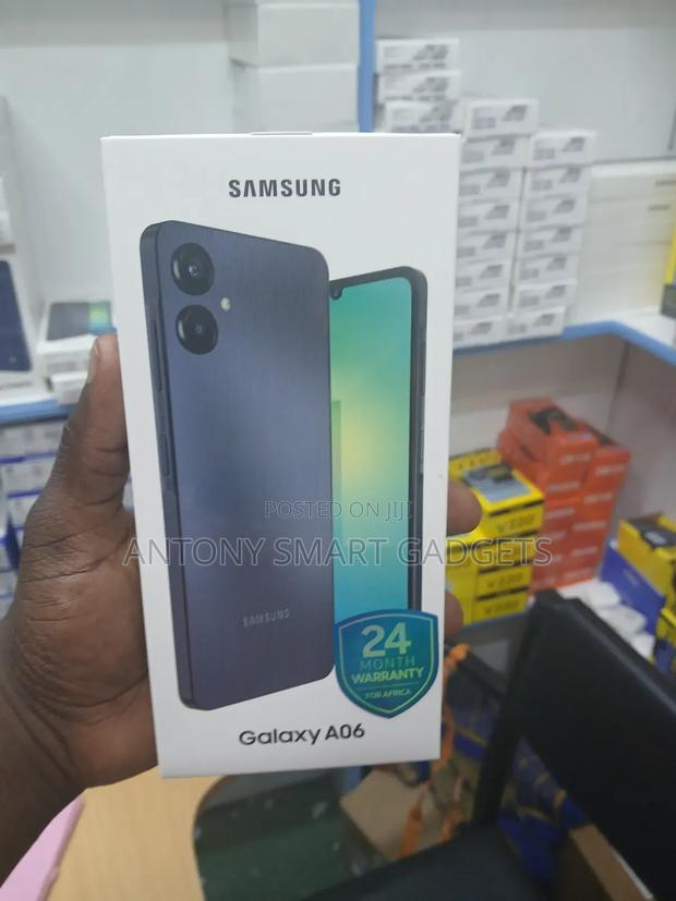 New Samsung Galaxy A06 128 GB Black - thumbnail 3