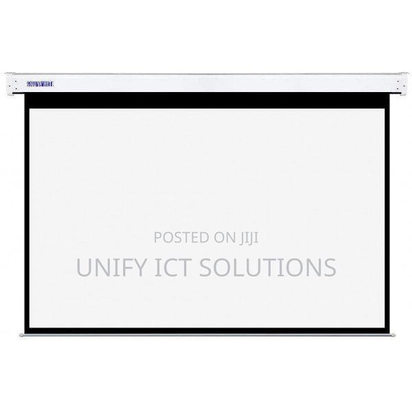 Lw Eps 240E Electric Projector Screen 240 X 240 Cm