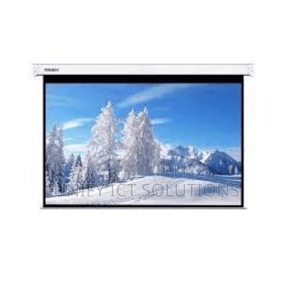 Lw Eps 240E Electric Projector Screen 240 X 240 Cm - thumbnail 2