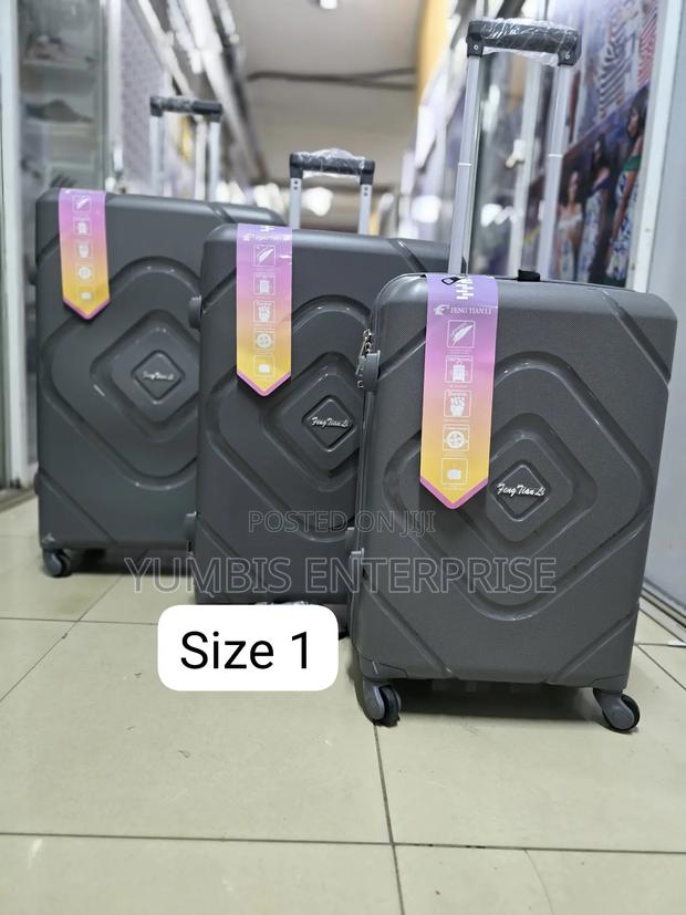 Larg Size 30 Rubber(Pp)Unbreakable -Suitcases Kes 9500 a Set - thumbnail 3