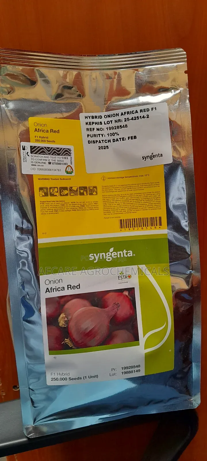 Hybrid Onion African Red F1 1kg