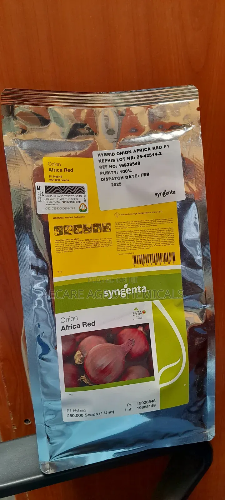 Hybrid Onion African Red F1 1kg