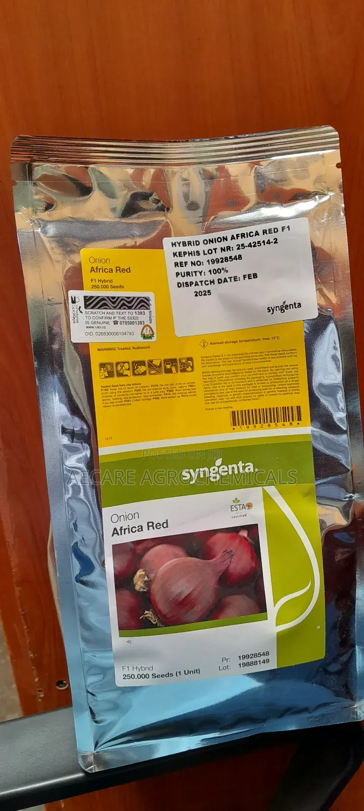 Hybrid Onion African Red F1 1kg