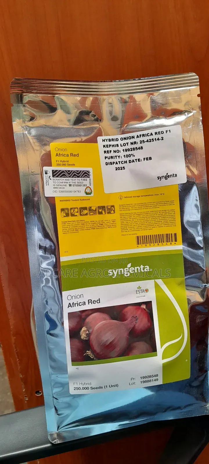 Hybrid Onion African Red F1 1kg