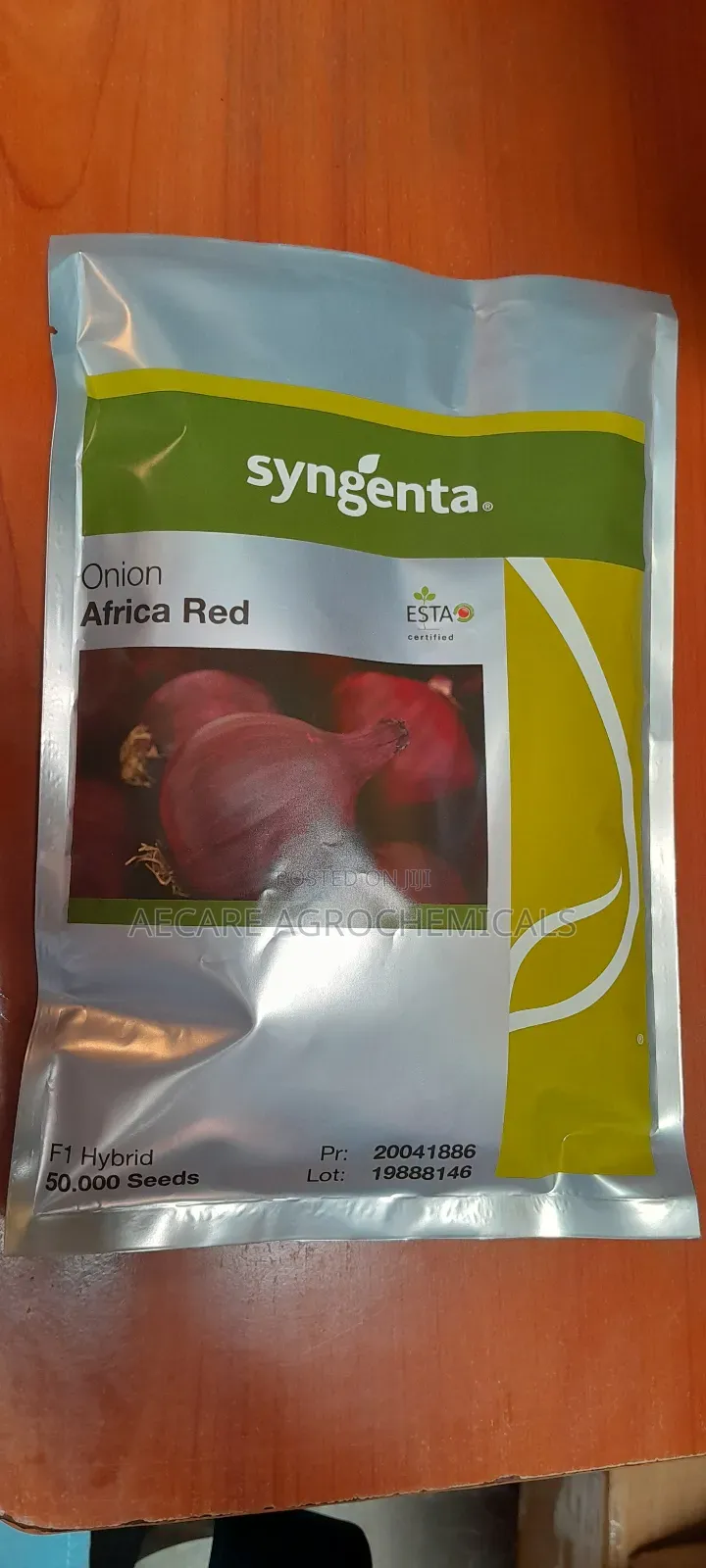 Hybrid Onion African Red Seeds F1 50,000 Seeds