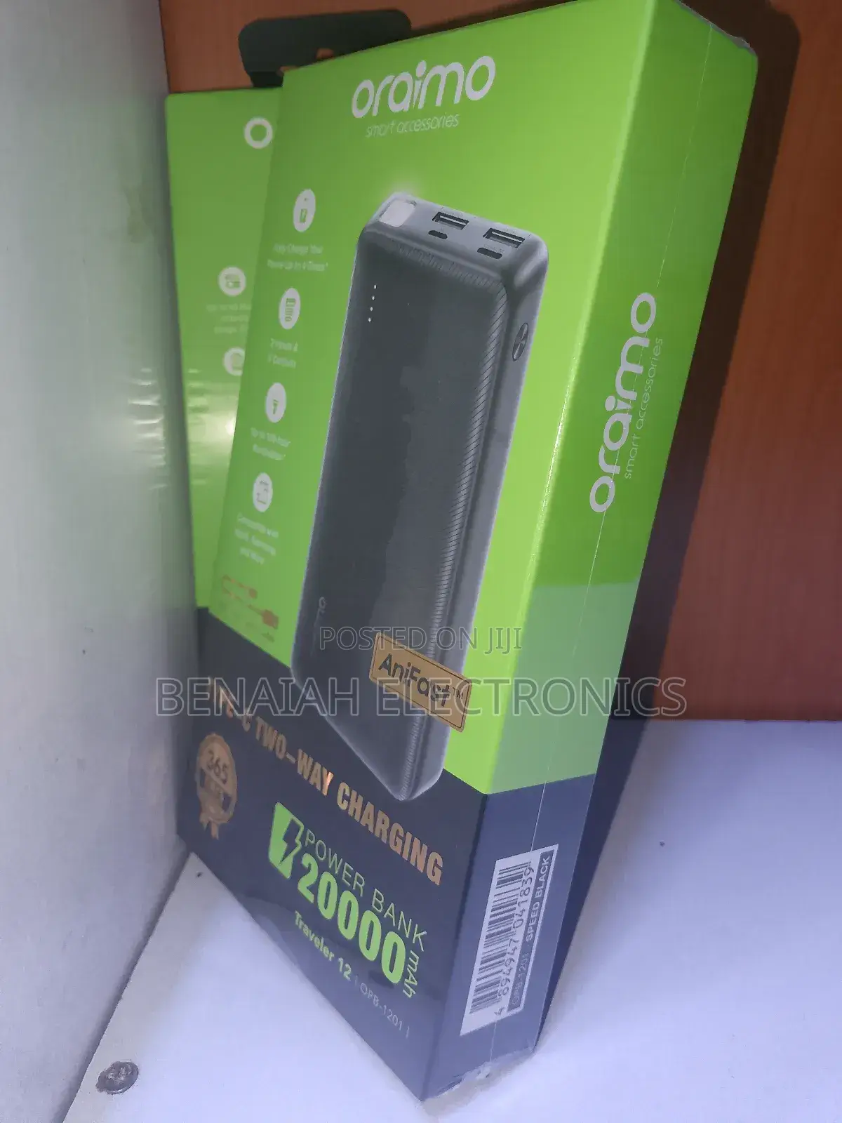 20000 Mah Oraimo Powerbank Traveler 12 Quick Charge