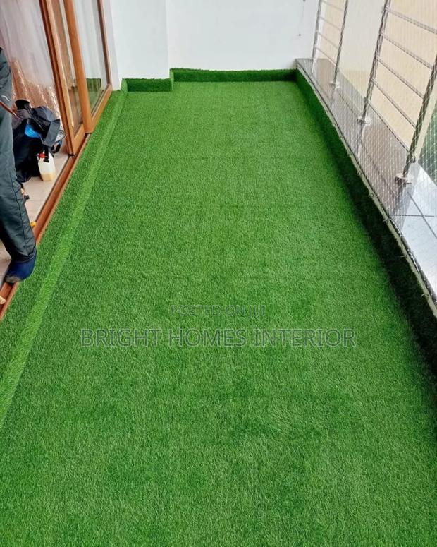 Balcony Artificial Grass Carpet Available - main view