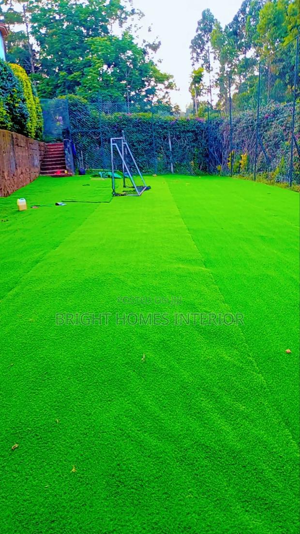 Green Artificial Carpet Available - main view