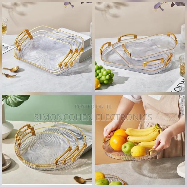 Acrylic 3pcs Tray Set