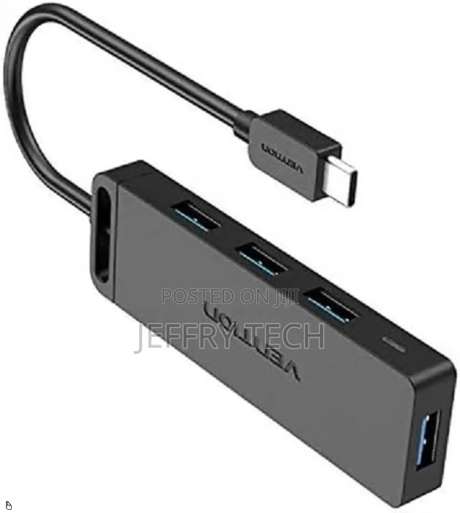Vention USB-C to 4-Port USB 3.0 Hub With Power Supply