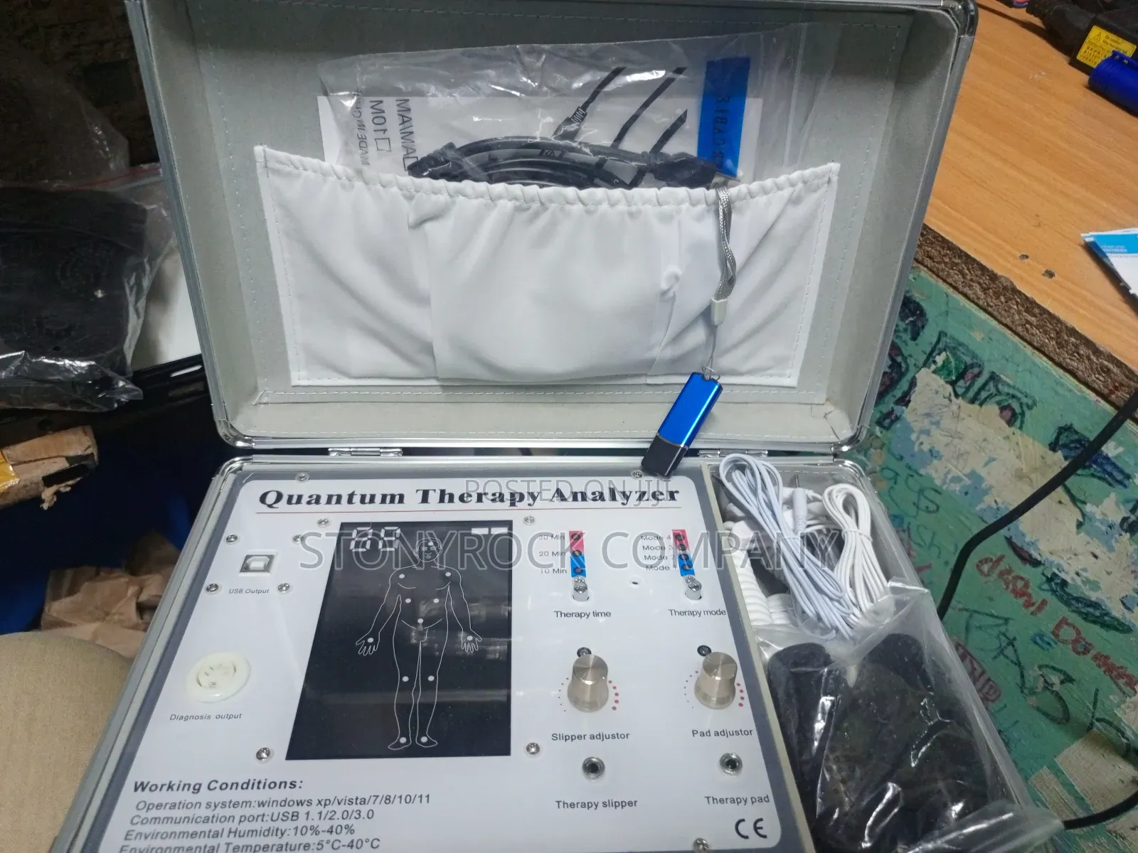Quantum Resonance Magnetic Analyzing Machine Therapy Machine