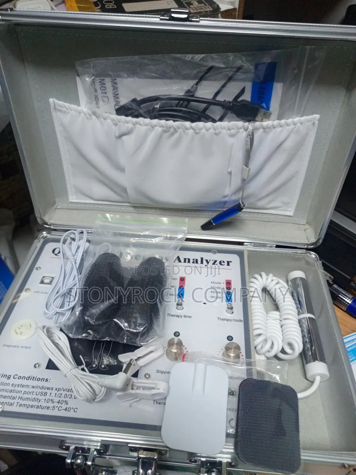Quantum Resonance Magnetic Analyzing Machine Therapy Machine