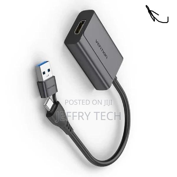 Vention USB-C + USB-A to HDMI Adapter 0.15 Meters - ACYHB