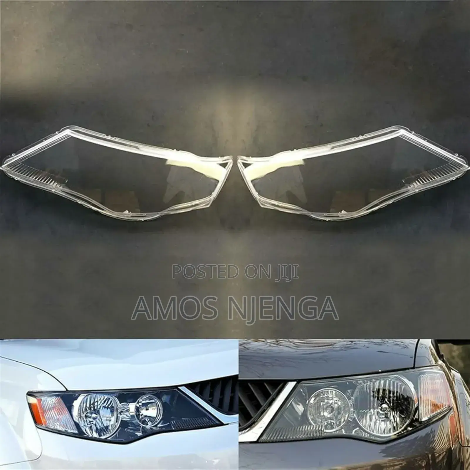 Mitsubishi Outlander 2006-2009 Headlight Lens
