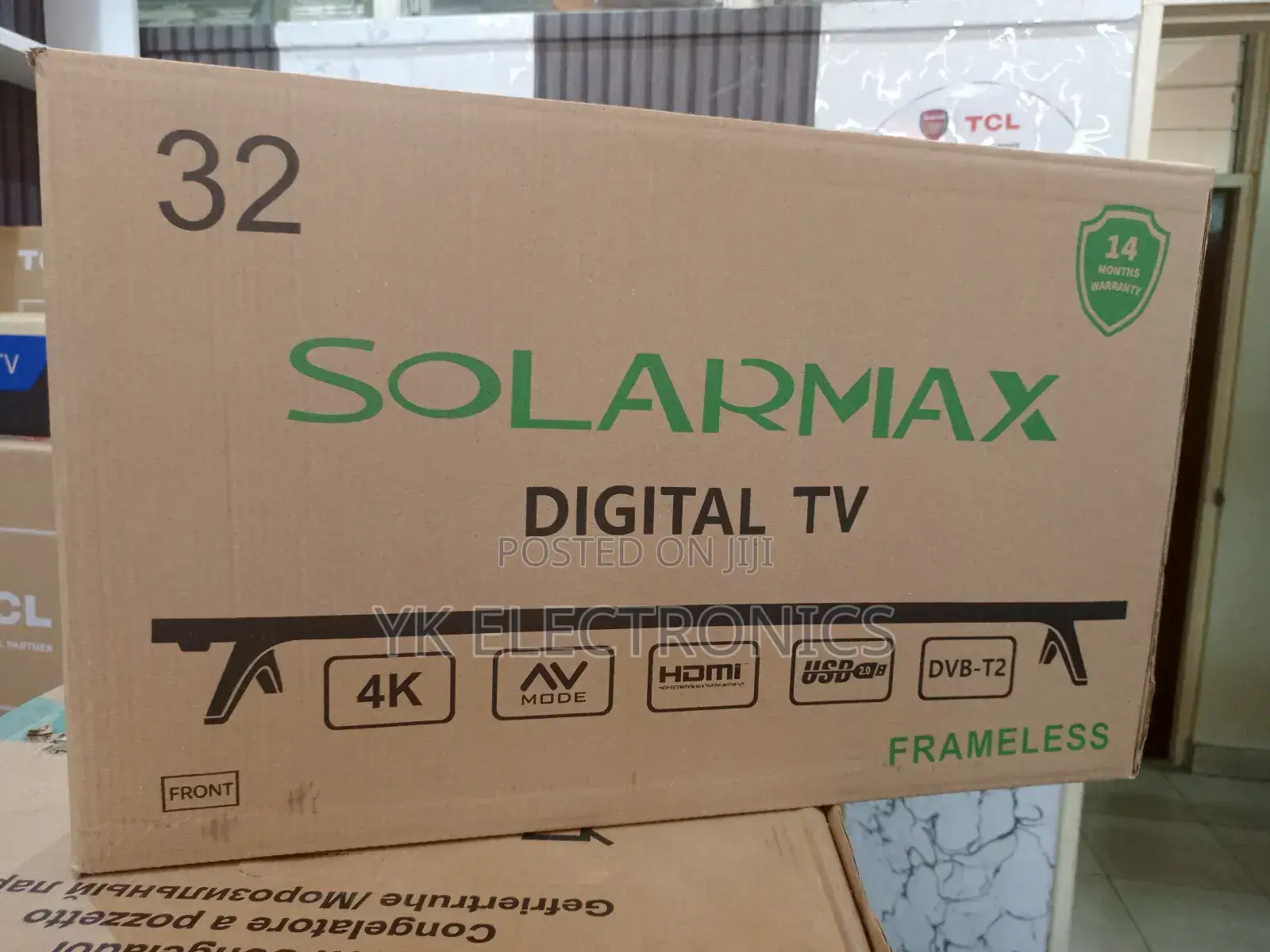 Solarmax 32” Digital Frameless Led Tv