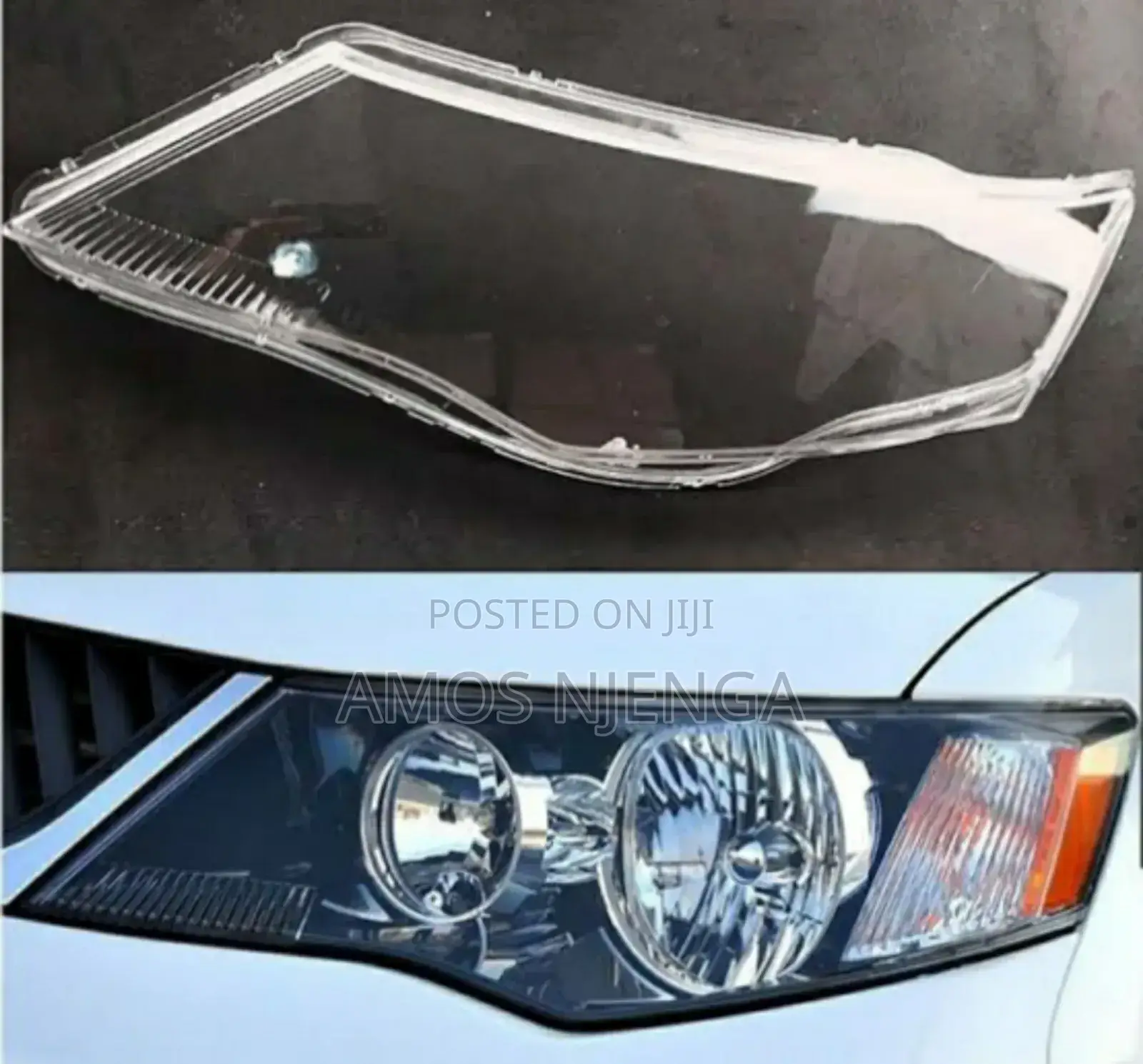Mitsubishi Outlander 2006-2009 Headlight Lens