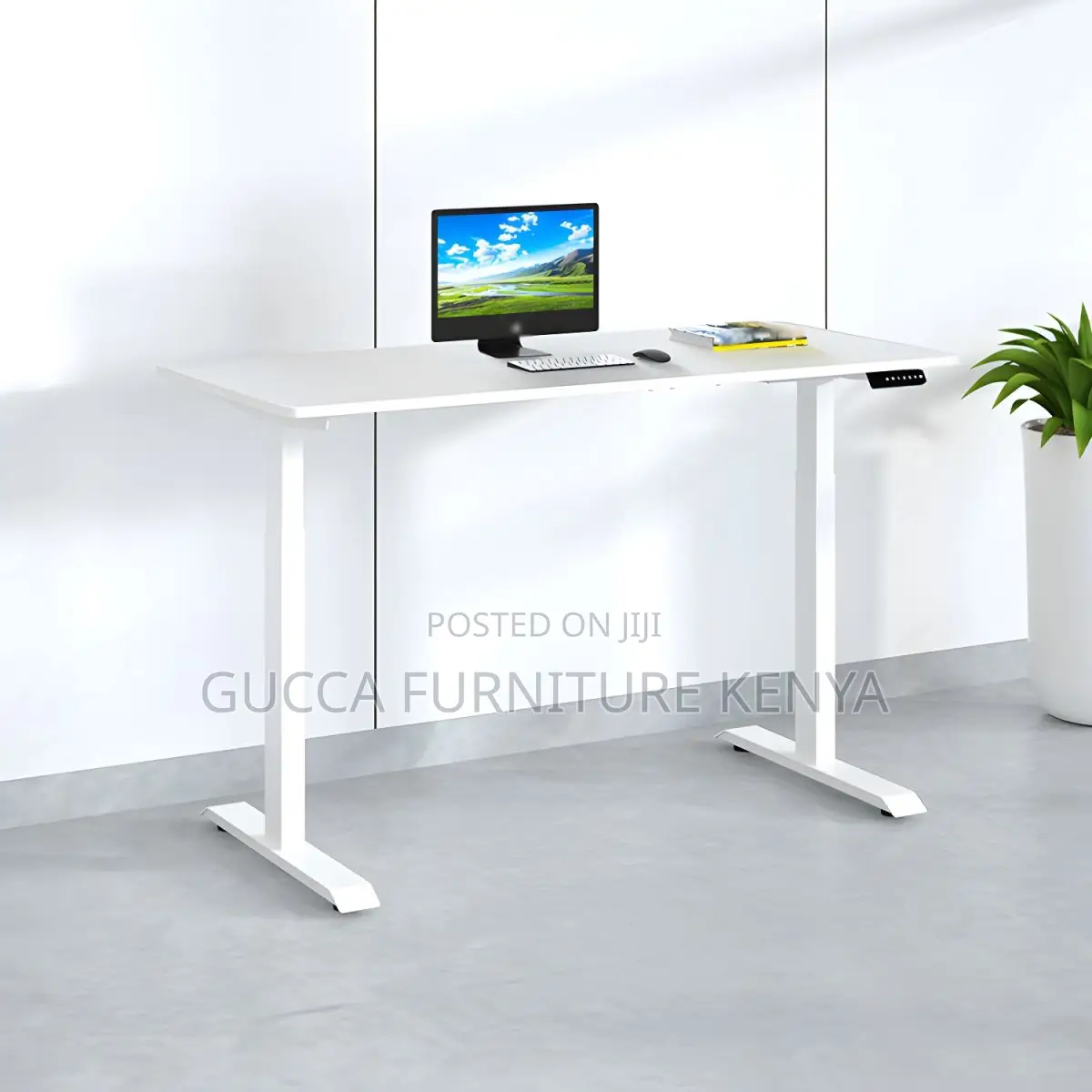 Office Tables:120cm Standing Desk for Medium-Sized Workspace