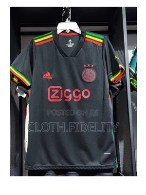 Ajax Away Jersey 21/22. (Reggae Jersey)