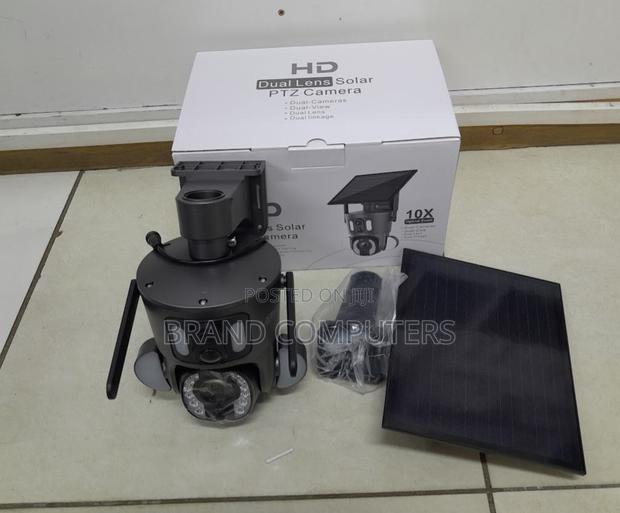 10X 4mp Ubox Solar Dome 4G PTZ Camera