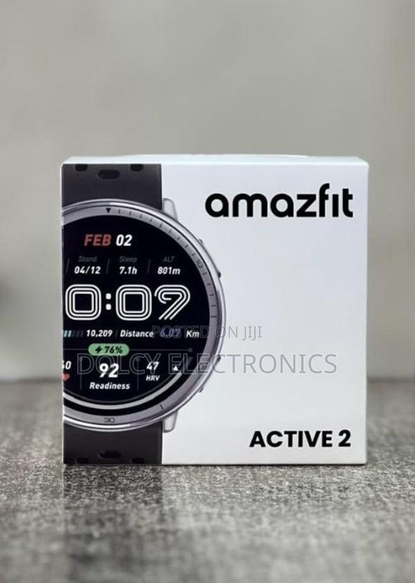 New Amazfit Active 2 Smartwatch - main view