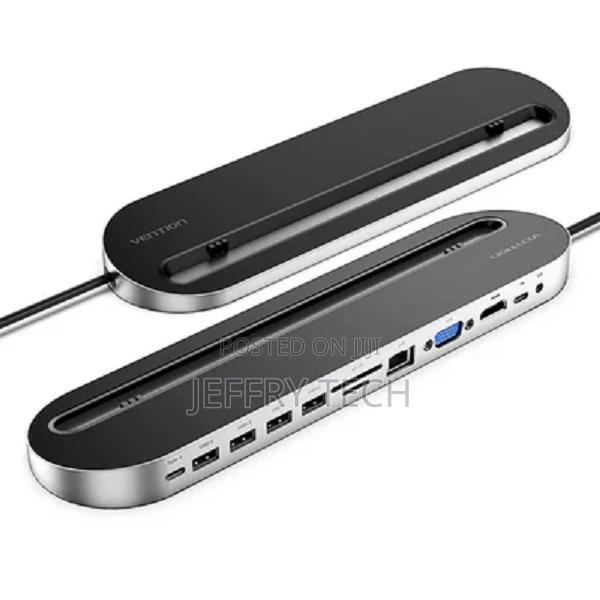 Vention Type C to Multi-Function 12 IN 1 Docking Station