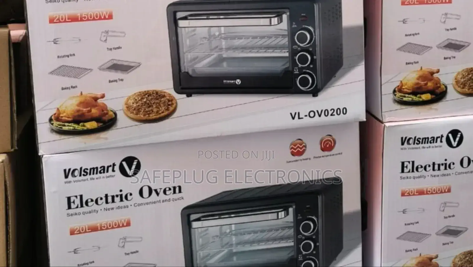 Vl-Ov0200 Electric Oven Volsmart 20L Countertop Oven